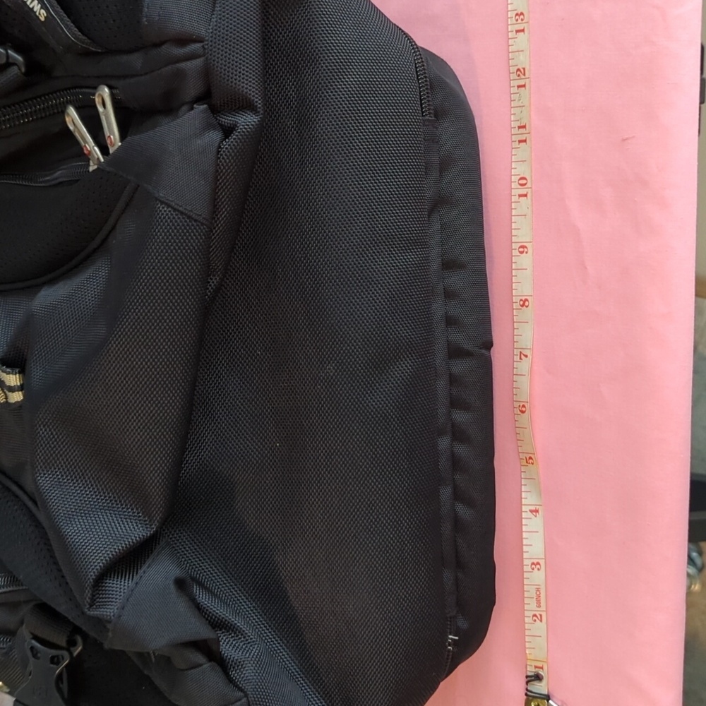 NWOT Swissgear  ScanSmart Black Backpack - Picture 8 of 9
